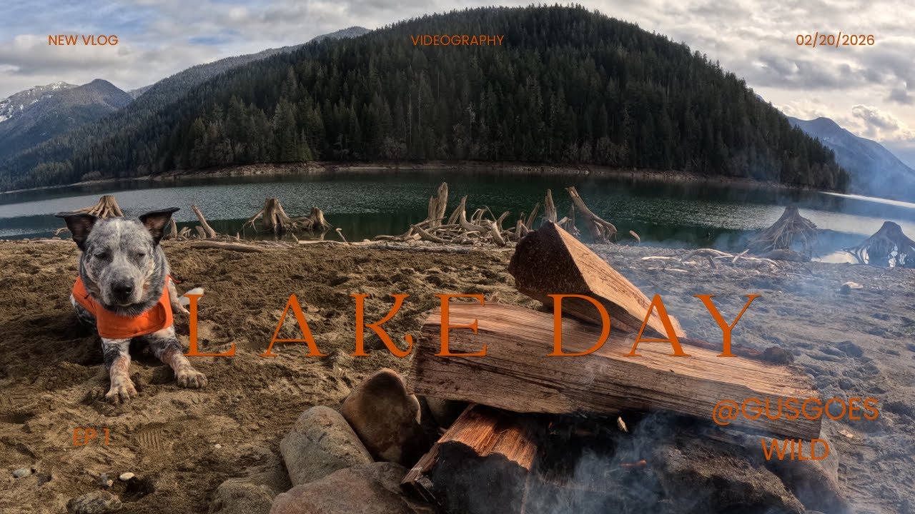 Walking the floor of a low alpine lake!