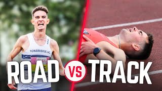 ROAD VS TRACK - The best surface for a PB?!
