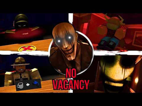 No Vacancy [Anomaly] - Day 1 TO 7 - Full Game Walkthrough + Ending - Roblox