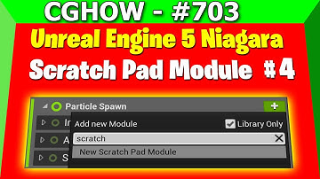 UE5 Niagara #ScratchPad Module #4 | Understanding LODs