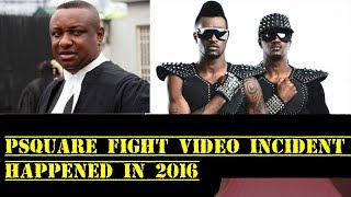 Psquare Fight Video Incident Happened In 2016, Paul Reacts