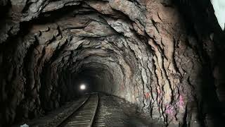 Perkasie PA  railroad and trolley tunnels, February 2026
