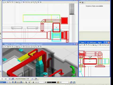 Bentley Building Mechanical Systems Routing Ductwork - YouTube