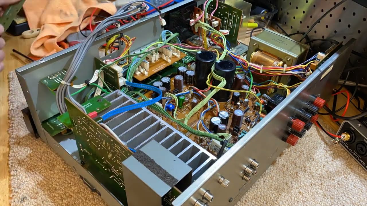 Luxman LV-103 Amplifier - Restoration