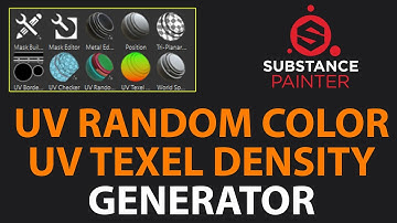 Mastering UV Texel Density and Randomness in Substance Painter | Essential Texturing Techniques