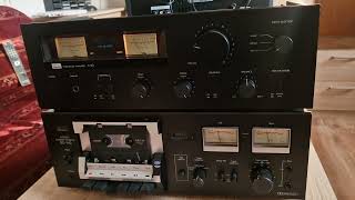 Sansui a 40 made in Japan 1980 - YouTube