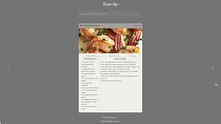 Recipe App with Express.js and React and OpenAI API screenshot 5