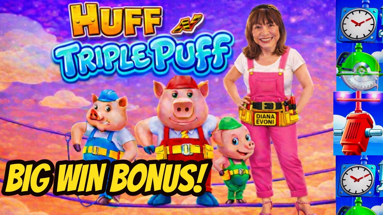 DOUBLE PUFF ON TRIPLE PUFF FOR A BIG WIN!