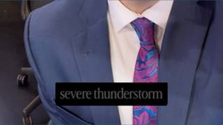 A severe thunderstorm watch has been issued