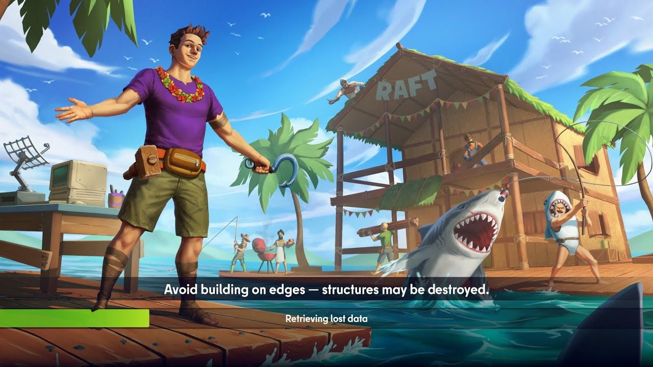 Is This The Best RAFT Game on Mobile? 🦈 (First Look)