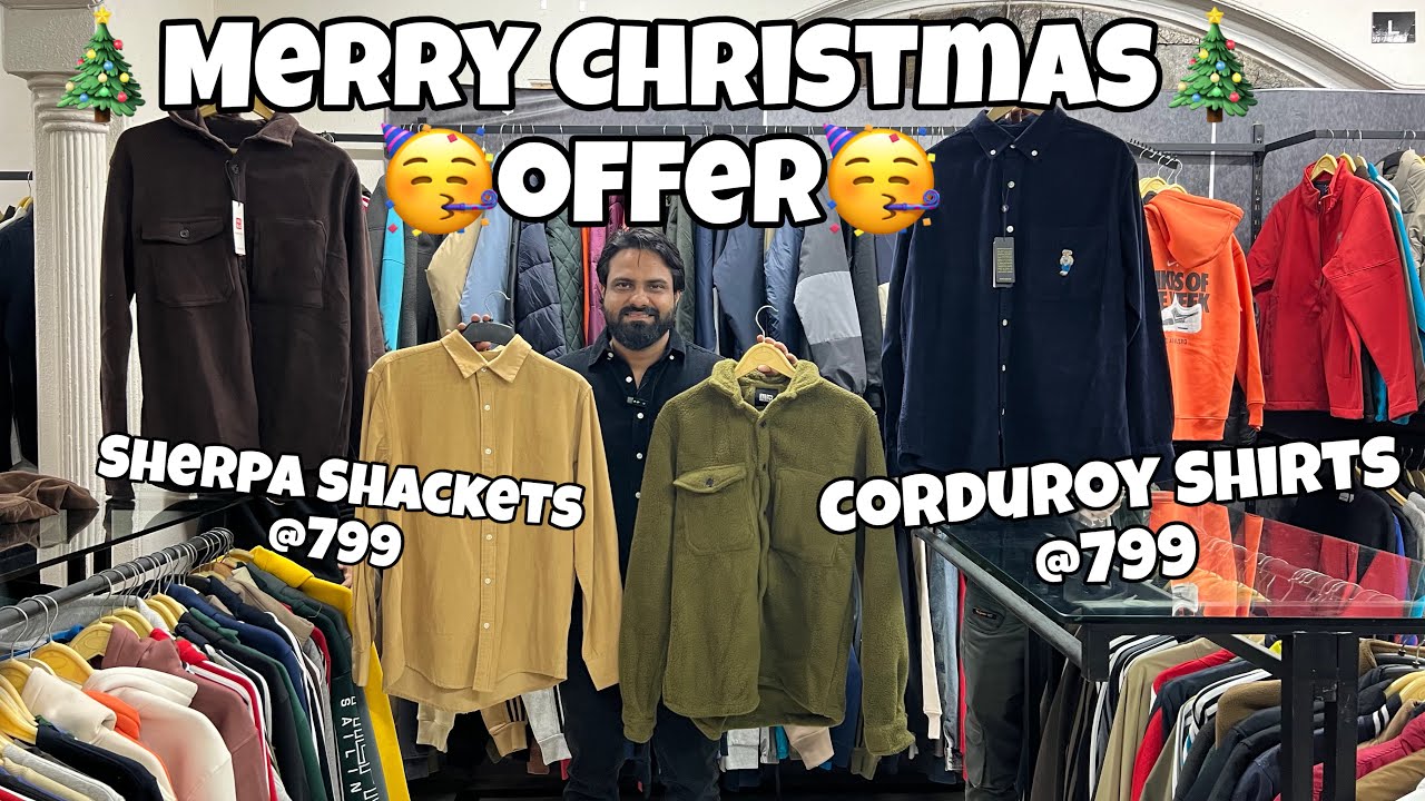 Merry Christmas🎄offer| men’s shackets @799|@Alphasurplus | men’s winter clothing 