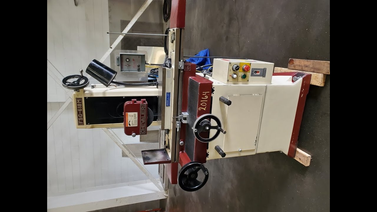 20164 Chevalier Hand Feed Surface Grinder