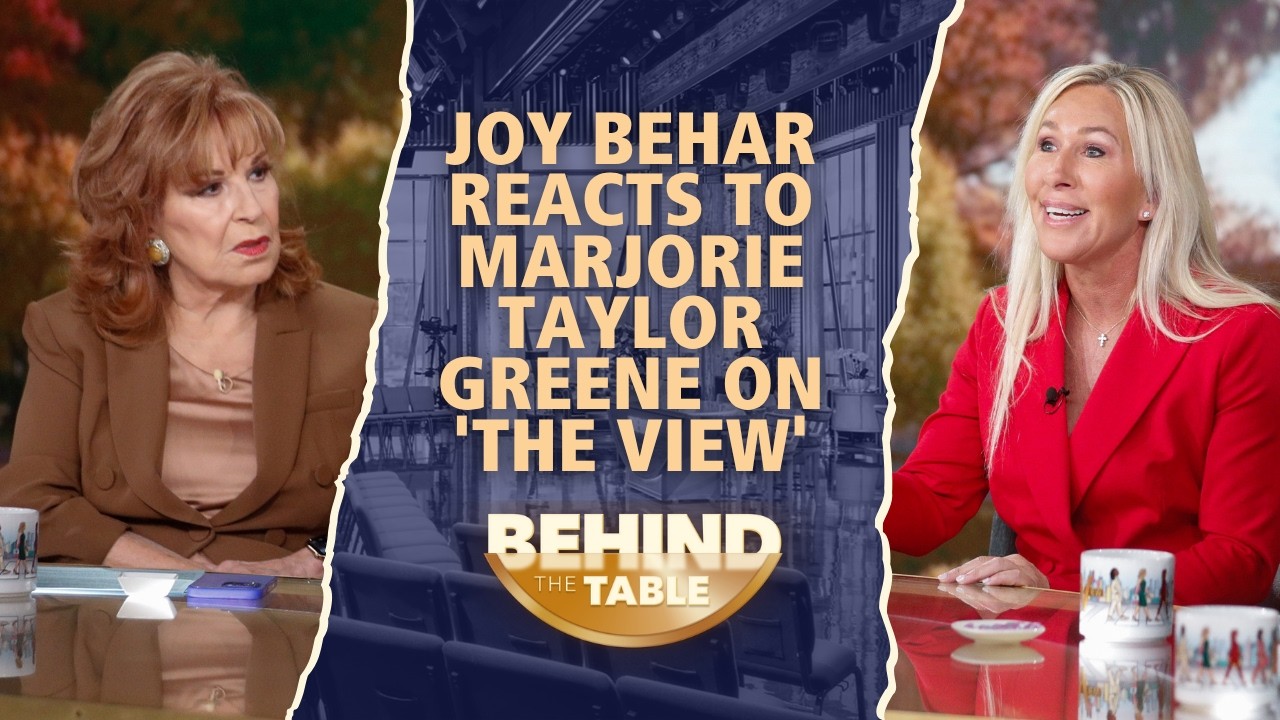 Joy Behar Reflects on Marjorie Taylor Greene's Visit To 'The View' | Behind the Table