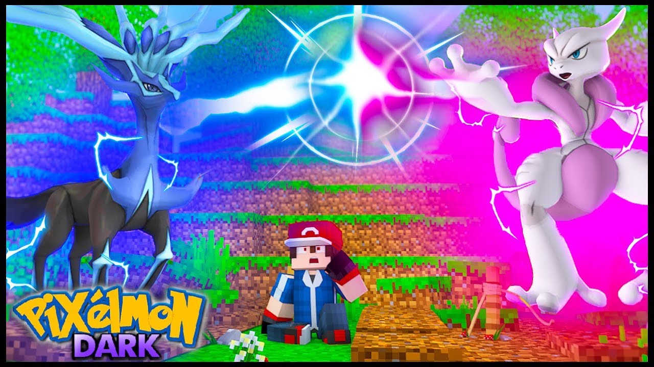 Minecraft: PIXELMON DARK #26 - XERNEAS VS MEGA MEWTWO X 