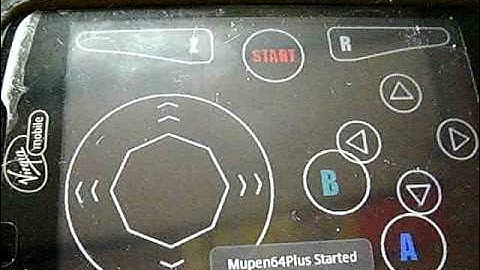 StarCraft on Android using Mupen64plus Emulator!  (buggy still)