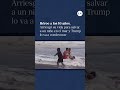 Héroe a los 16 años: arriesgó su vida para salvar a un niño en el mar y Trump lo va a condecorar