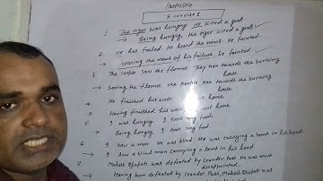 Participle exercises 1