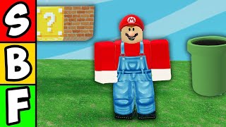 How good are Mario ROBLOX Games
