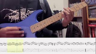Emperor- I Am the Black Wizards Guitar Playthrough