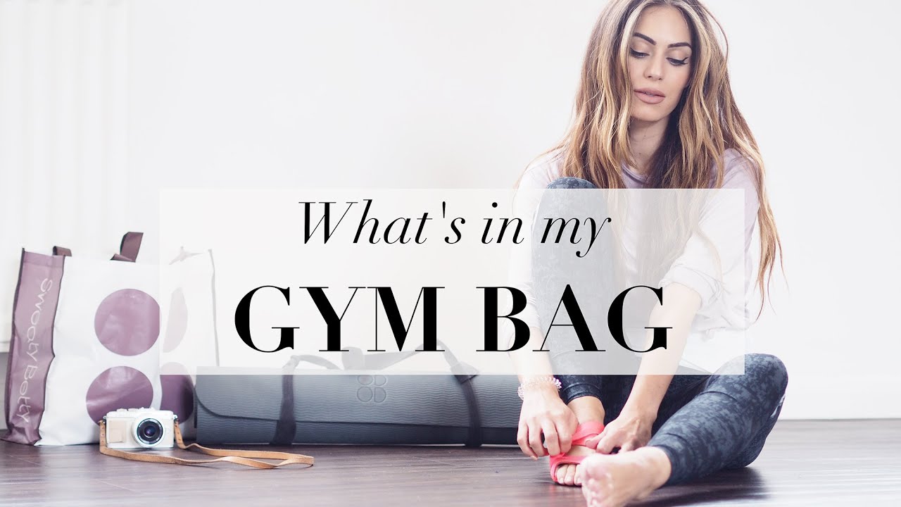 WHAT'S IN MY GYM BAG | Bra's in the gym, Why I Box and the best leggings EVER | Lydia Elise Millen