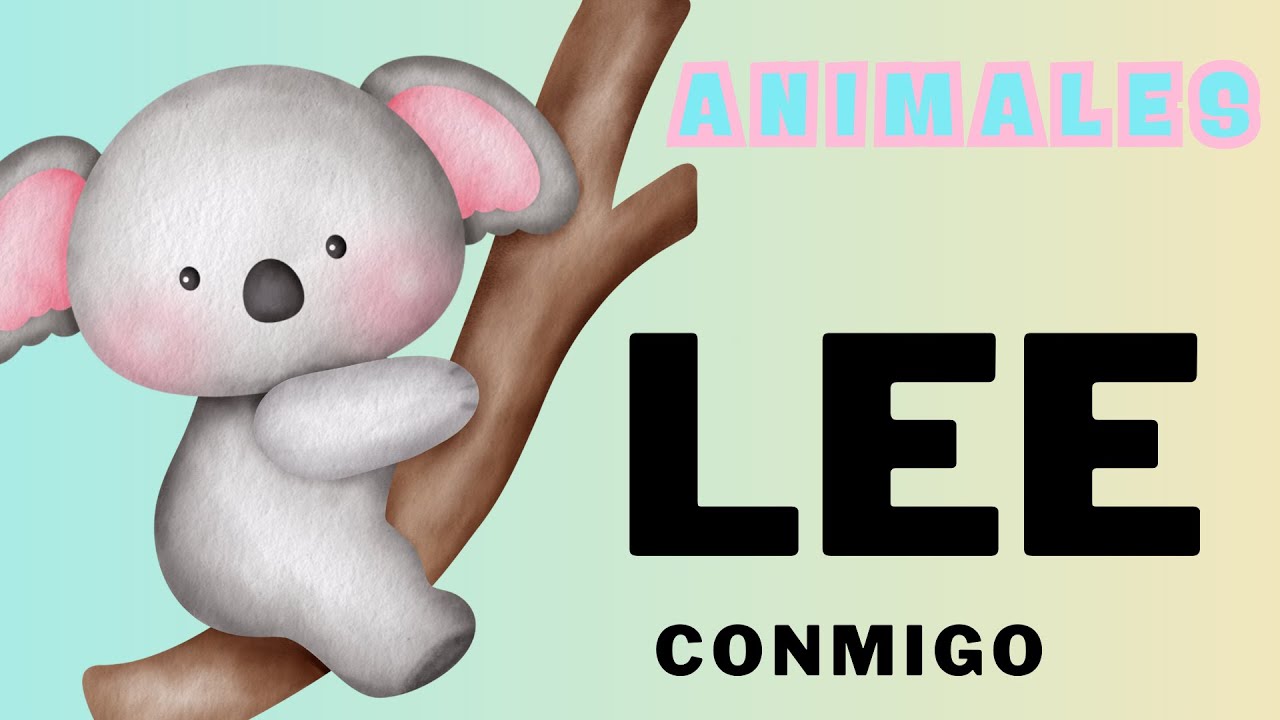 🐠🐒 LEE PALABRAS conmigo y aprende🐦🐍 Campo semántico - vocabulario de animales 