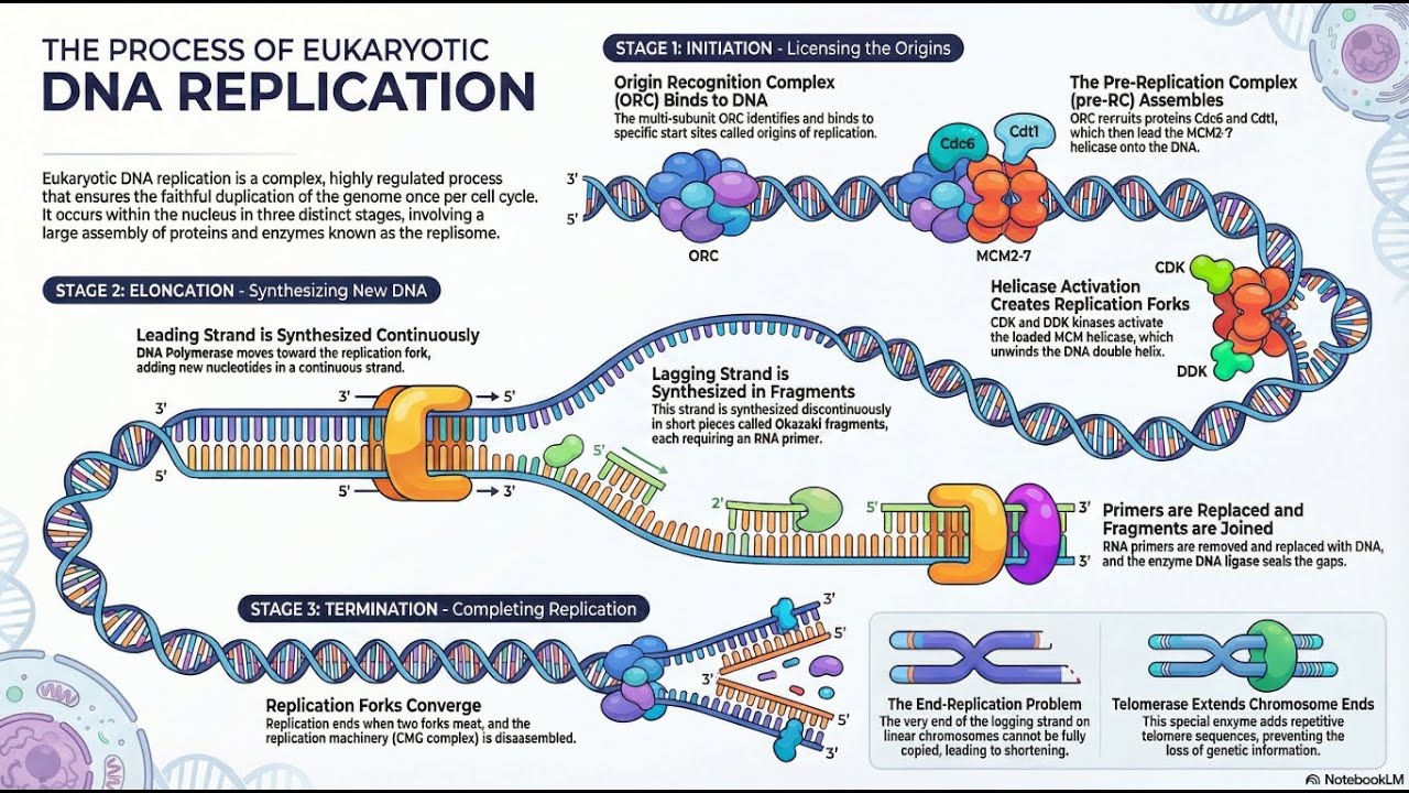 An Overview of Eukaryotic DNA Replication