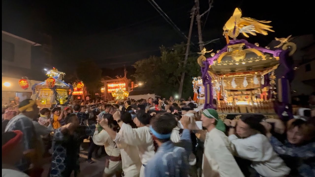 令和七年　横須賀　浦賀　叶神社例大祭　御神幸祭　川間町内会