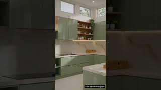 Luxury Modular Kitchen design ✨|#kitchen #interiordesign #viral #modularkitchen #shorts #subscribe