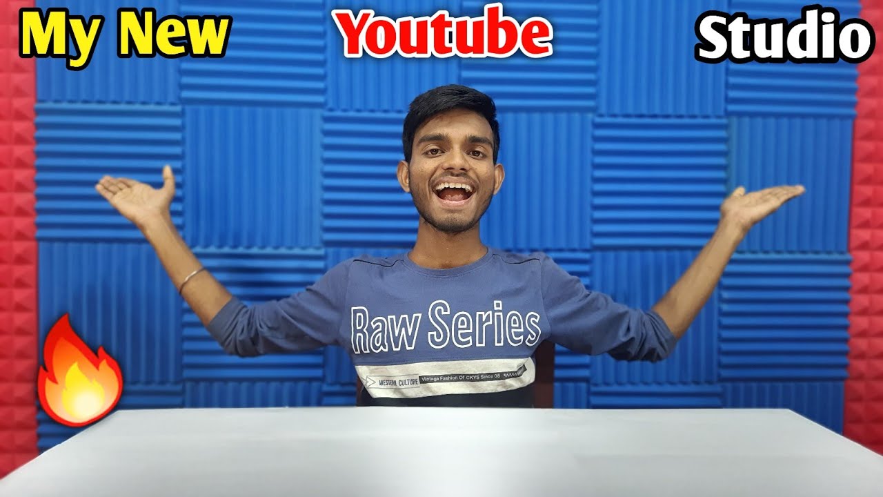 My New YouTube Studio🔥😍 | AK technical amrit | Studio making from ...