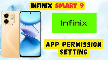 App permission setting infinix Smart 9 || How to set app permissions || App settings #infinix