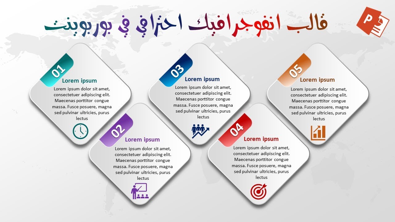 Шаблоны инфографики в PowerPoint готовы к написанию и редактированию.