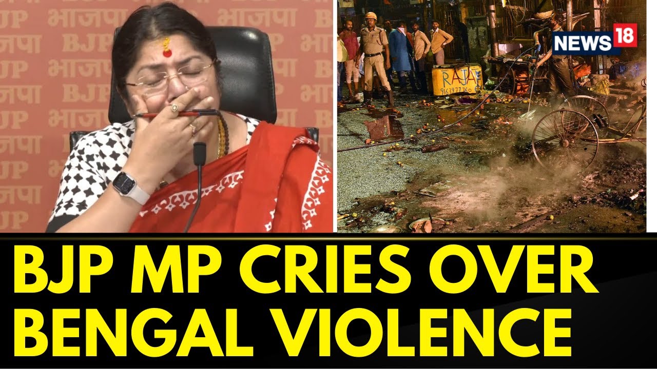West Bengal News BJP MP Locket Chatterjee Breaks Into Tears Over Poll west-bengal-news-bjp-mp-locket-chatterjee-breaks-into-tears-over-poll
