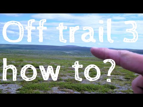 How to off trail hike. #3 in series. Find out what's in the secret box!