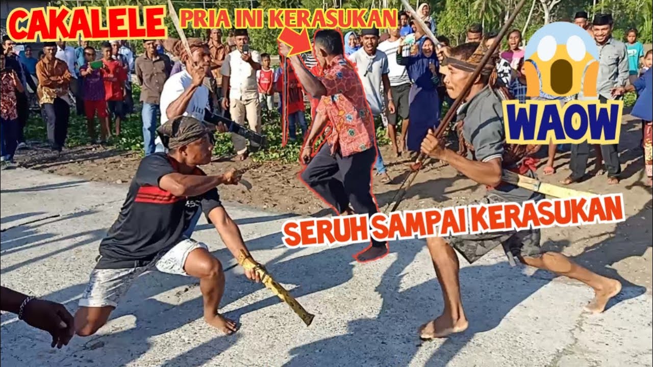Cakalele, Sampai Kesurupan || Histeris Rugi kalau Tidak Nonton