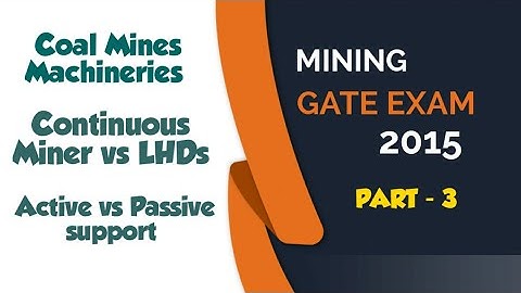 Mining GATE 2015 Solution | Part 3 | Suranga Oli