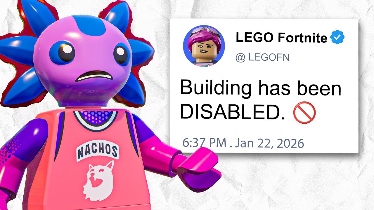 The Strangest Update in LEGO Fortnite History..