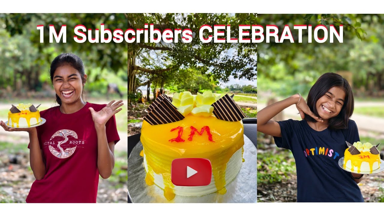1M SUBSCRIBERS COMPLETE 💯 Surprise Celebration 🎉