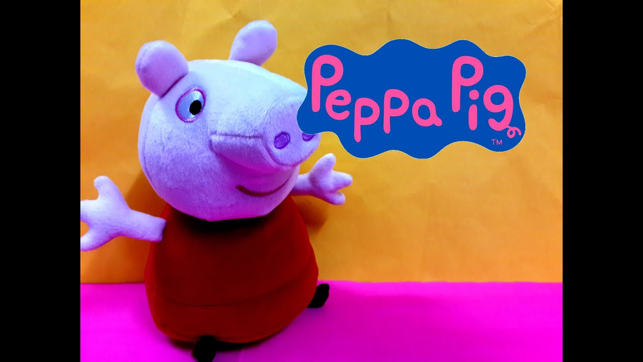 Peppa Pig Toy Tickle and Giggle Peppa Pig Soft Toy