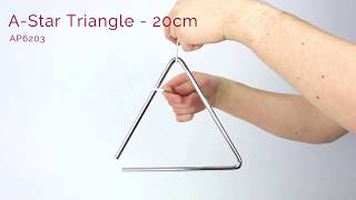 A-Star Triangle - 20cm