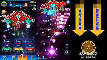 Apache Alien Shooter | Boss 34 | Campaign Level 136 Boss | Galaxy Attack | Space Shooter | Android