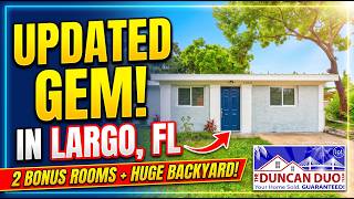 Move-In Ready Home in Largo, FL! | Fresh Updates & Huge Backyard