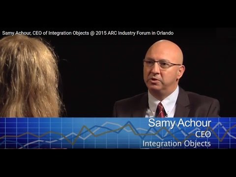 Samy Achour, CEO of Integration Objects @ 2015 ARC Industry Forum in Orlando