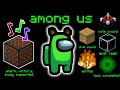 among us but i replaced sounds with minecraft sounds