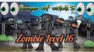 Anger of stick 5 #zombie level 16 #gaming #youtubevideo#games#new video screenshot 4