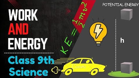 Work and Energy | Class 9 Science | Full Explanation
