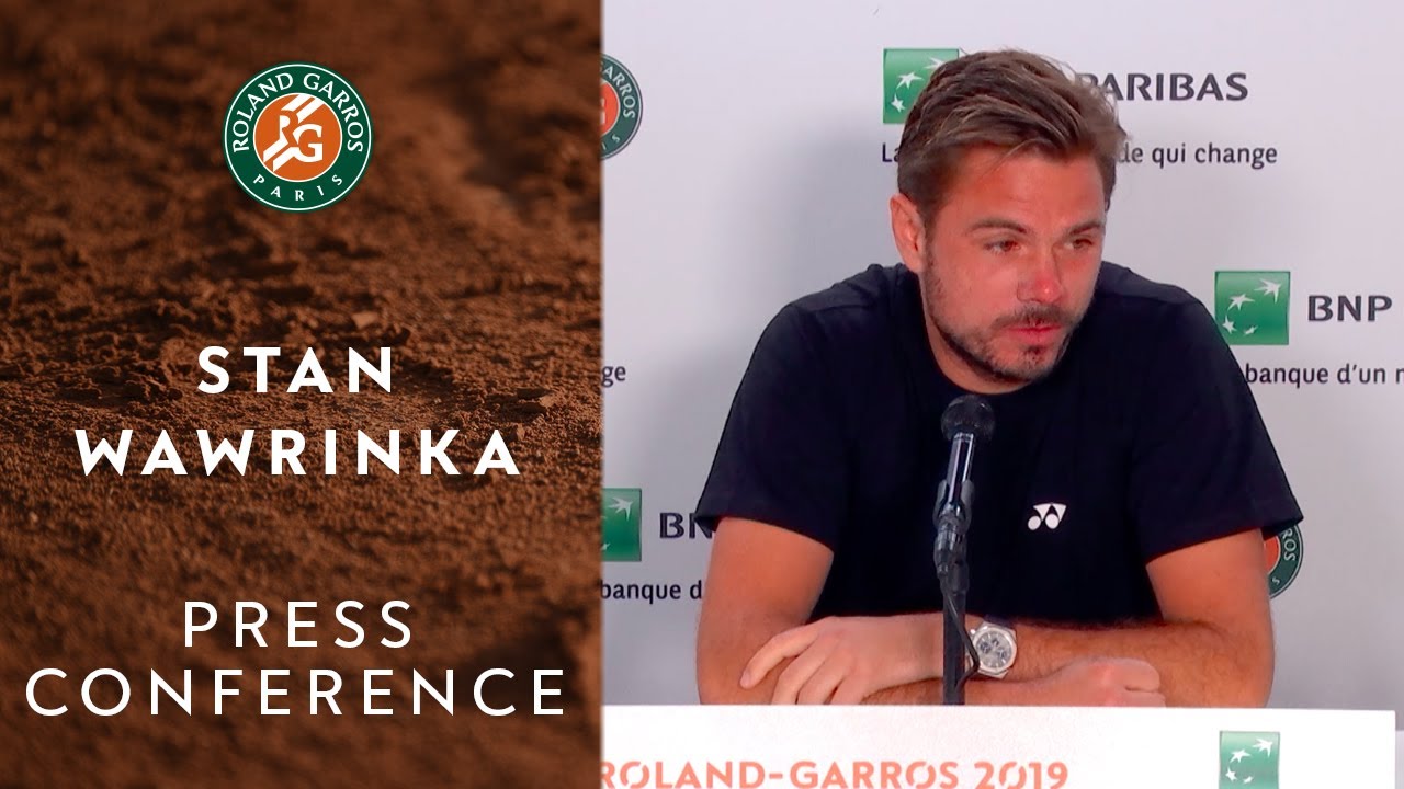 Stan Wawrinka - Press Conference after Round 4 Roland-Garros 2019