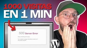 🚨 ¿Tu TIENDA ONLINE o SITIO WEB aguantaría 1000 VISITAS en 1 minuto? [EXPERIMENTO REAL]