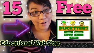 15 FREE EDUCATIONAL WEBSITES | CONTINUE EDUCATING your CHILDREN During PANDEMIC SCHOOL CLOSURES |