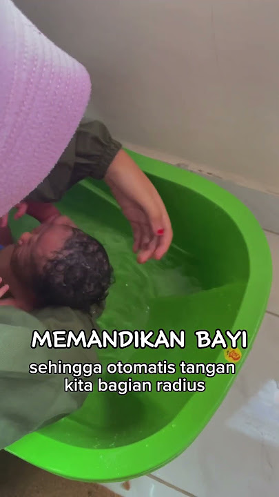 Cara memandikan bayi baru lahir #parenting  #midwifery #pregnancy
