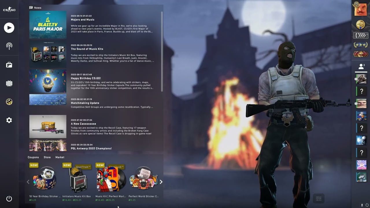 bravo case drop of my friend in cs go - YouTube